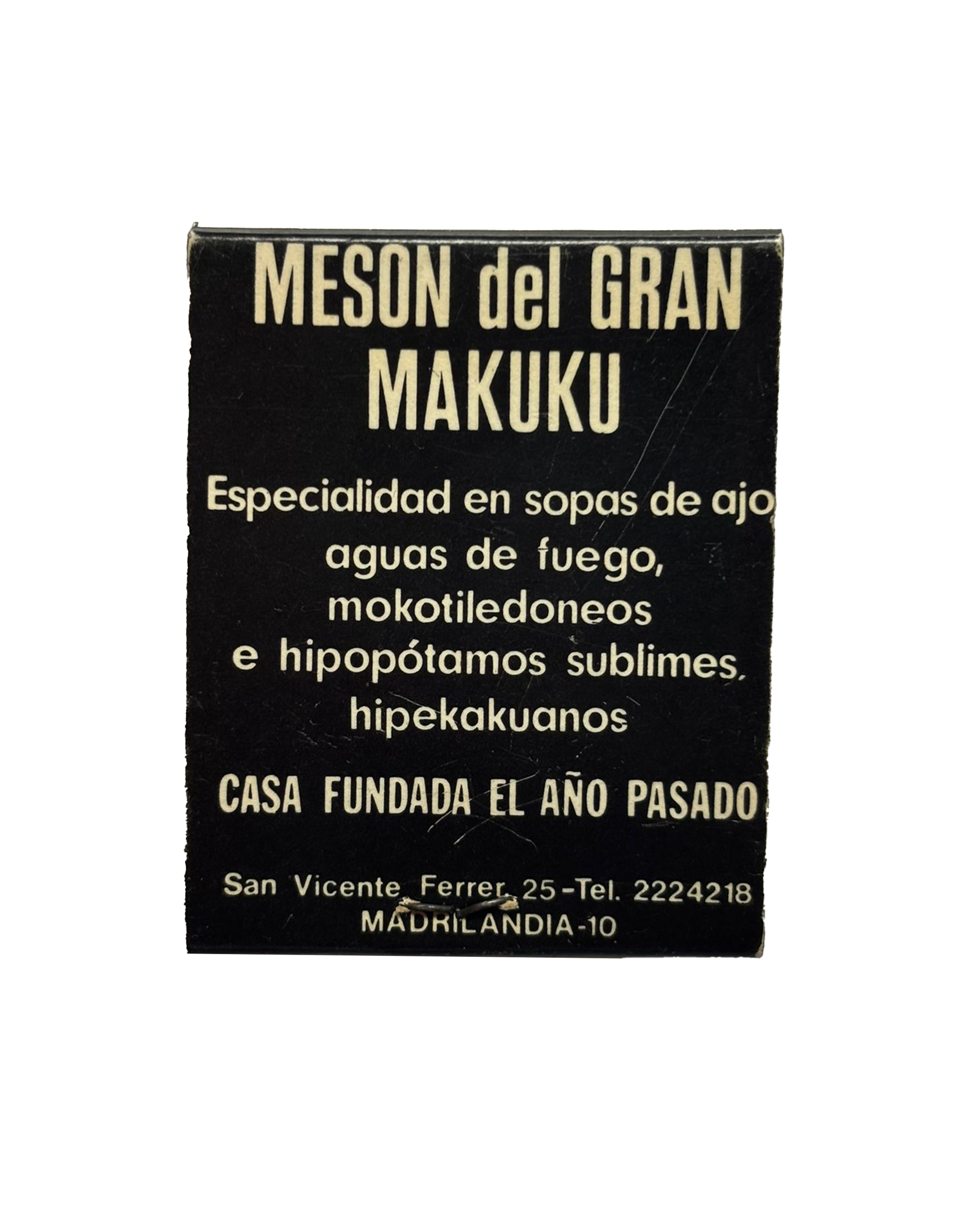El mesón del gran Makuku (2 de 3)