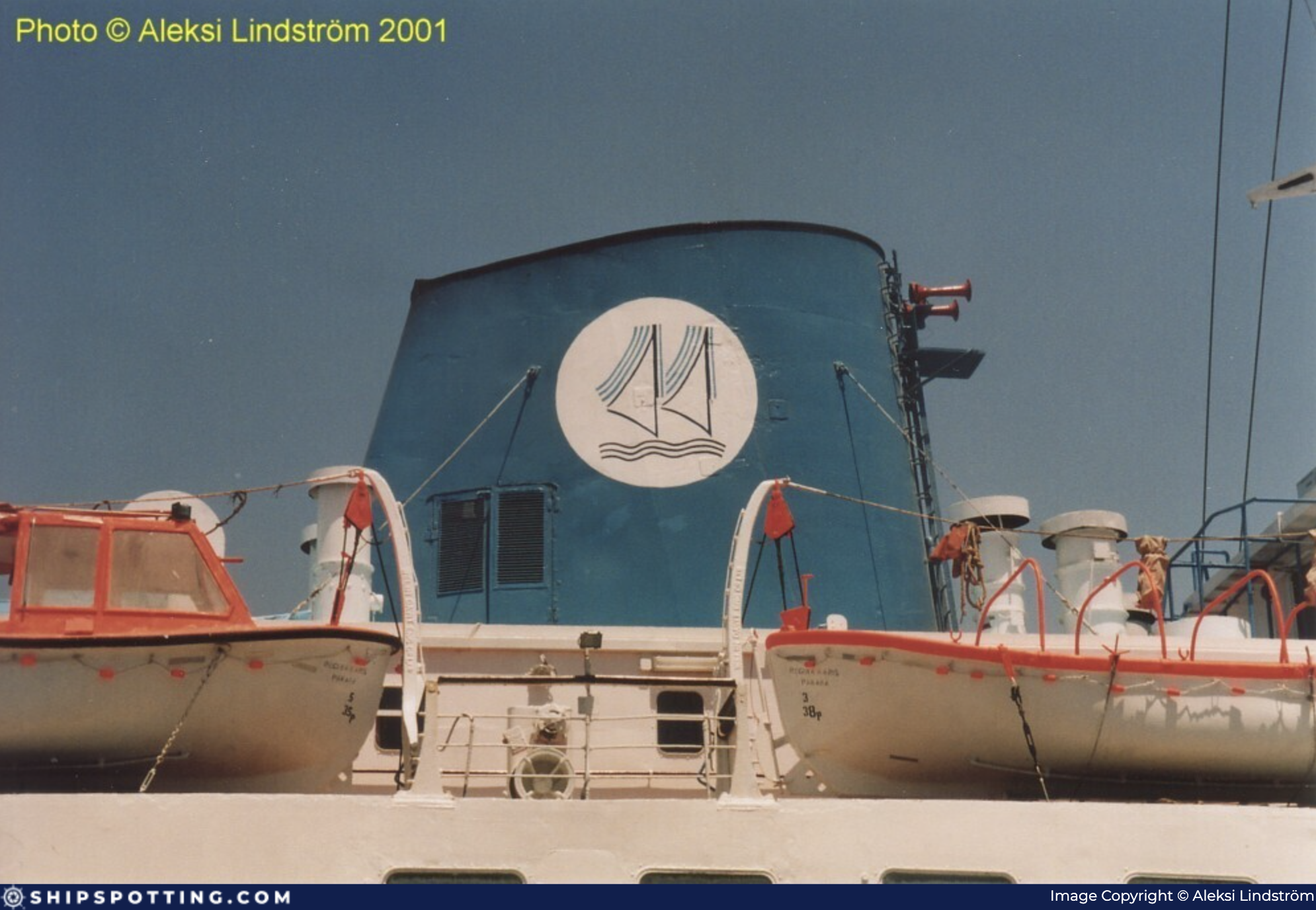 Fotografía del barco "Regina Maris"