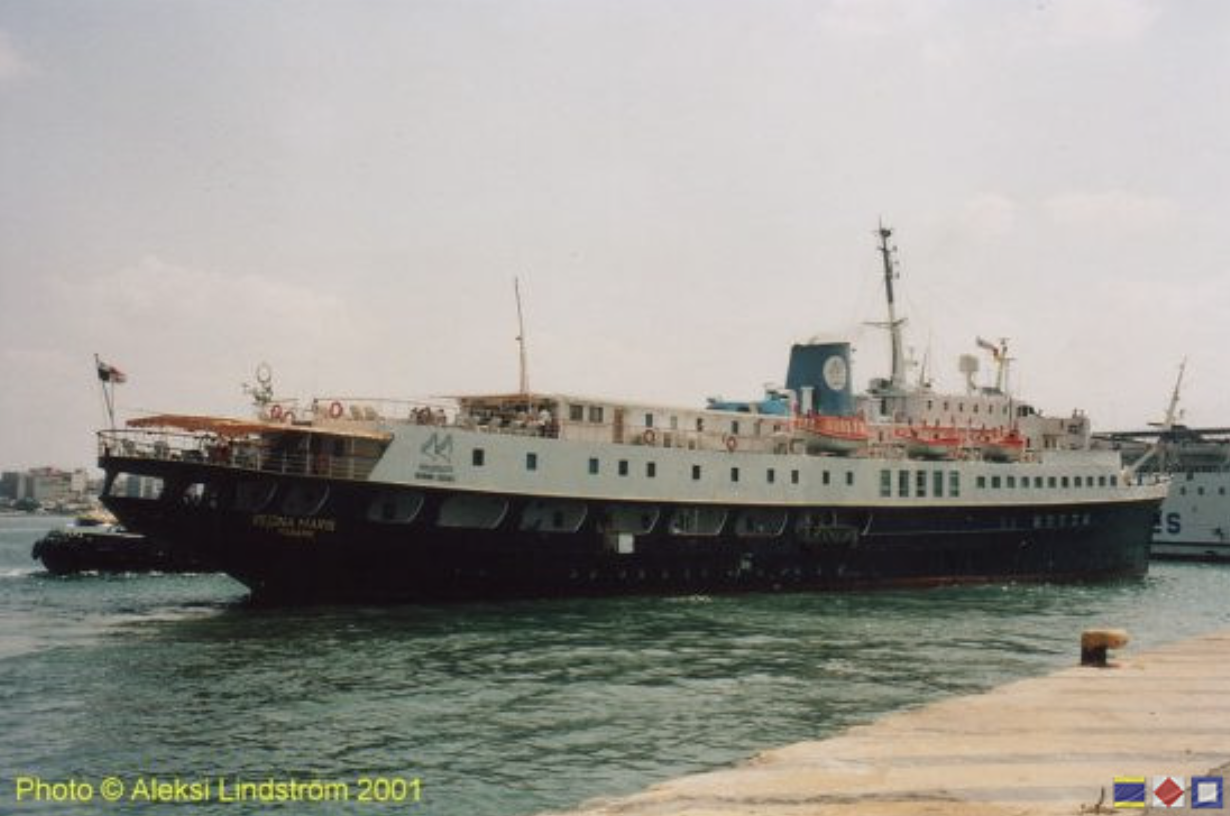 Fotografía del barco "Regina Maris"
