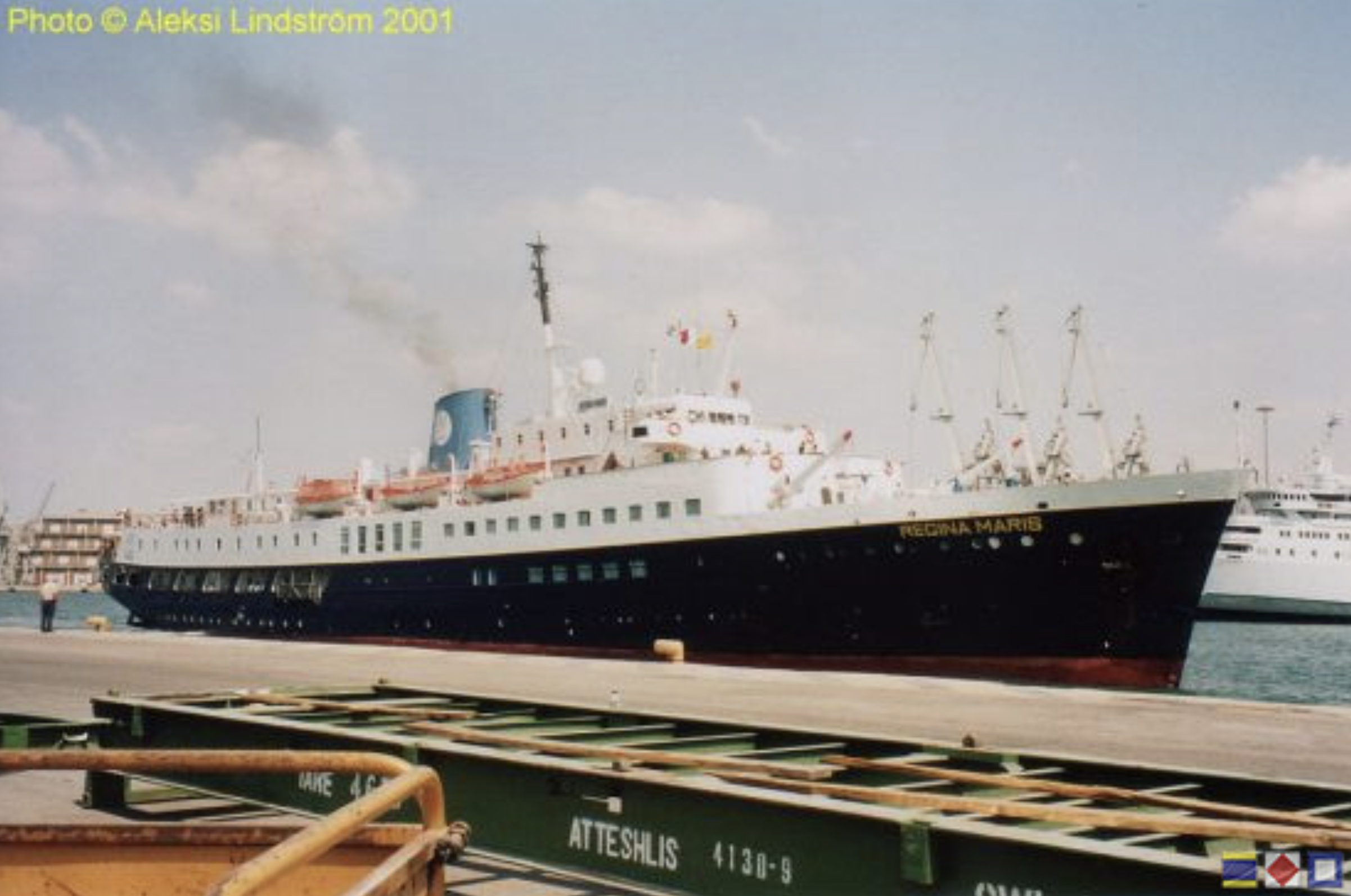 Fotografía del barco "Regina Maris"
