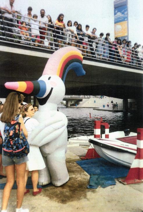 Curro en la Expo 92