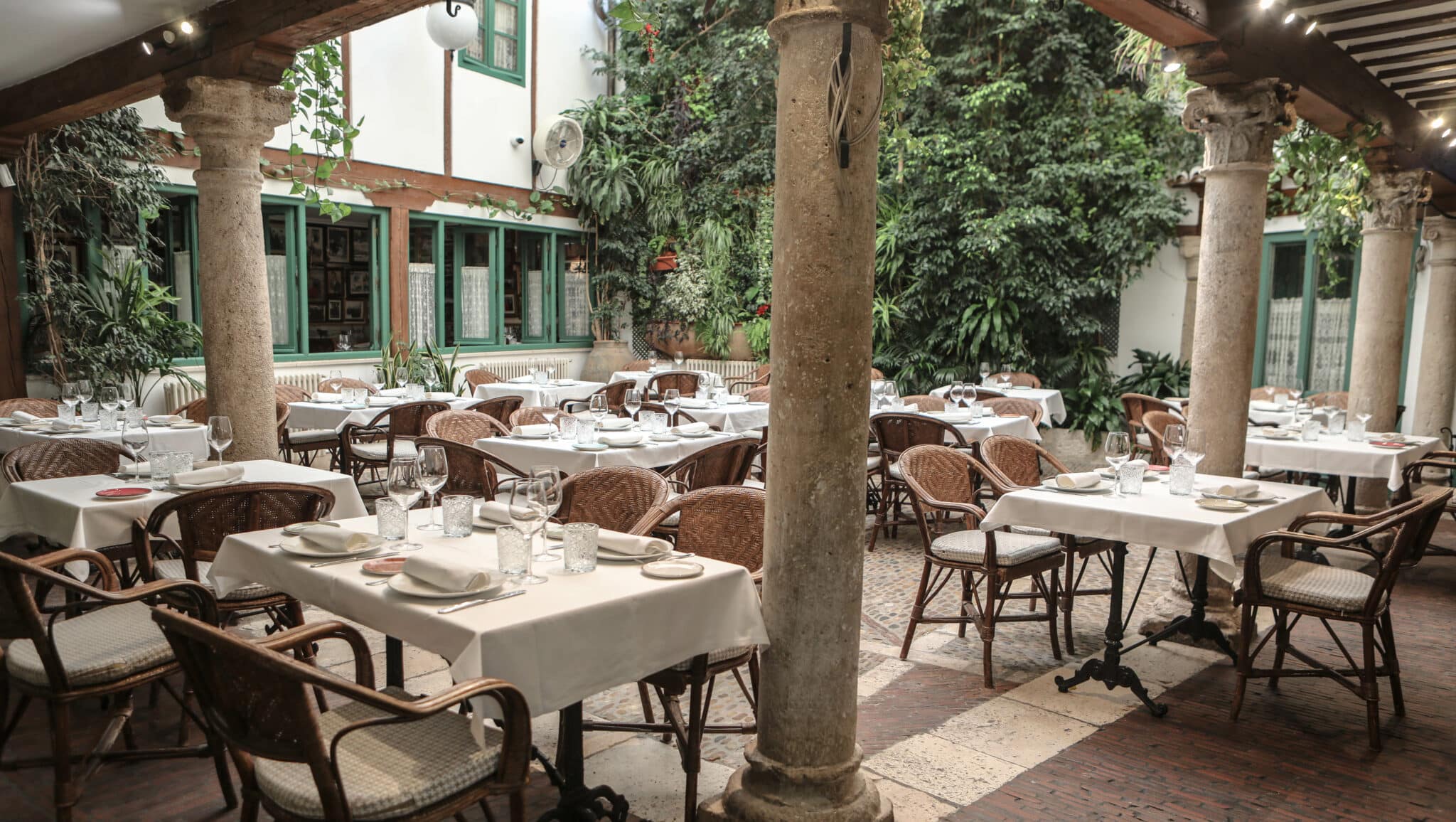 Patio del restaurante